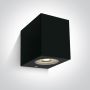 One Light Outdoor Cube 67142H/B Sienos lempa 1x6W/GU10 IP65