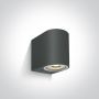 One Light Outdoor Cylinders 67142F/AN Sienos lempa 1x6W/GU10 IP65