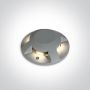 One Light Ground Surface Mounted 69058C/G/W Sodo apšvietimas 4x3W/LED 3000K 600lm IP67