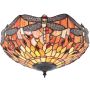 Endon DRAGONFLY FLAME 70721 Lubų šviestuvas 2x60W/E27 IP20