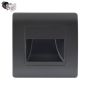 Prezent STEP LIGHT SINGLE VERSION 70438 Lauko laiptų įmontuojama švieslentė 1x1W/LED 95lm IP20