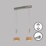 Fischer&Honsel SHINE-WOOD 61074 Pakabinama lempa 2x9W/LED 2700K 1900 lm IP20
