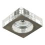 Prezent ELEGANT GLASS FIX 71009 Dekoratyvinis įmontuojamas apšvietimas 1x50W/GU10 IP20