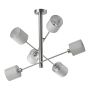 Prezent TYNIEL 75461 Stropo šviestuvas 6x40W/E14 IP20