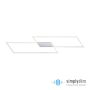Paul Neuhaus INIGO 8194-55 Lubų šviestuvas 2x20W/LED 3000K 2700LM IP20