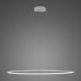 Altavola Design Ledowe okręgi LA073/P_120_in_3k_silver Pakabinama lempa 1x45W/LED 3000K 2700lm IP44