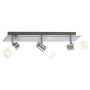 Trio CLAPTON 821410305 Taškinis šviestuvas 3x5w/led 3000k 430lm ip20