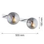 Argon SATELITE 841 Sienos lempa 2x15W/E27 IP44