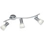 Trio LEVISTO 871010307 Taškinis šviestuvas 3x40w/e14 3000k 400lm ip20