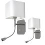 Milagro NAPOLI ML63600 Sienos lempa 1xE27+ 1W LED 4000K 90LM IP20