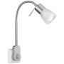 Trio LEVISTO 891010107 Kištukinė sienos lempa 1x28w/e14 3000k 470lm ip20