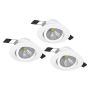 Eglo SALICETO 900745 Įmontuojamas apšvietimas 3x6W/LED 2700K 1350lm IP20