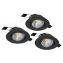 Eglo SALICETO 900747 Įmontuojamas apšvietimas 3x6W/LED 2700K 1350LM IP20