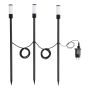 Eglo ZANCARO 1 902043 Sodų prožektorius 3x1W/LED rgb 390lm ip44