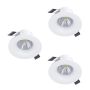Eglo SALICETO 902277 Įmontuojamas apšvietimas 3x4.8W/LED 2700K 3X450lm ip20