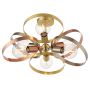 Endon HOOP 91935 Stropo šviestuvas 6x40W/E27 IP20