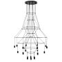 King Home FLUSSO 91909 Pakabinama lempa 20x3W/G9 2700K 4800LMLM IP20