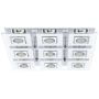 Eglo CABO 92877 Lubų šviestuvas 9x2,5W/GU10 1800LM
