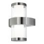 Eglo BEVERLY 94799 Sienos lempa 2x2x3,7W/LED 560LM IP44