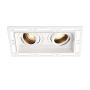 Endon TRIMLESS DOWNLIGHT 94754 Įmontuojamas apšvietimas 2x50W/GU10 IP20