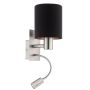 Eglo PASTERI 96483 Sienos lempa 1x40W/E27 + 1X3,5W/LED 380LM