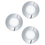 Eglo FUEVA 98635 Įmontuojamas apšvietimas 3x2.8W/LED 3000K 1050lm IP20/IP44