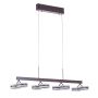 Italux METIS AD16002-8A COFFEE Pakabinama lempa 8x4,8W/LED IP20