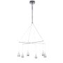 Italux TELESTO AD16024-6A CH Pakabinama lempa 6x5W/LED IP20