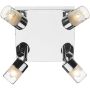 Dar Lighting ARTEMINS ART8550 Taškinis šviestuvas 4x25W/G9 IP44
