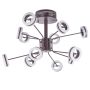 Italux METIS AX16002-12A COFFEE Stropo šviestuvas 12x4,8W/LED IP20