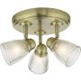 Dar Lighting CEDRIC CED7675 Taškinis šviestuvas 3x25W/G9 IP44