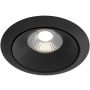 Maytoni YIN DL031-2-L12B Įmontuojamas apšvietimas 1x12W/LED 3000K 950LM IP20