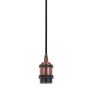 Italux CLASSO DS-M-034 RED COPPER Pakabinama lempa 1x60W/E27