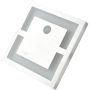 Eko-Light QUADRO EKS1047 Lauko laiptų įmontuojama švieslentė 1x0,6W/LED 6500K 15LM IP20