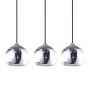 AZzardo GULIA AZ0637 Pakabinama lempa 3x50W/GU10 IP20