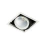 Italux VERTICO GL7108-1/18W 4000K WH+BL Įmontuojamas apšvietimas 1x18W/LED 1550LM IP20