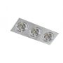 AZzardo SIRO AZ0773 Įmontuojamas apšvietimas 3x50W/GU10 ES111