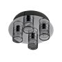 Italux MARC HD-520M-04-1340 CH Lubų šviestuvas 4x5,5W/LED