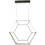 Dar Lighting HEXAGON HEX0122 Pakabinama lempa 1x15W/LED 2800K 646LM