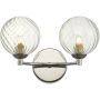 Dar Lighting IZZY IZZ0950-03 Sienos lempa 2x40W/G9
