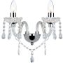 Dar Lighting KATIE KAT0950 Sienos lempa 2x40W/E14