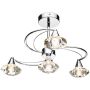 Dar Lighting LUTHER LUT0450 Stropo šviestuvas 4x40W/G9