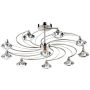 Dar Lighting LUTHER LUT2346 Stropo šviestuvas 10x40W/G9