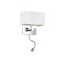 AZzardo MARTENS AZ1526 Sienos lempa 1x60W+1W/LED 3000K 85LM IP20