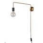 Italux MONIQ MB-BR1721402-W1-G Sienos lempa 1x60W/E27