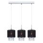 Italux ASTRA MDM1953-3 BK Pakabinama lempa 3x40W/E14