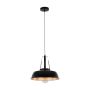 Italux PALOMA MDM-3619/1M BK+GD Pakabinama lempa 1x60W/E27 IP20