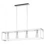 Italux SIGALO MD-BR4366-D4 CH Pakabinama lempa 4x60W/E27