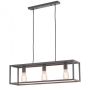 Italux SIGALO MD-BR4367-D3 GR Pakabinama lempa 3x60W/E27