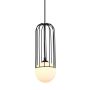 Italux SIMON MDM-3938/1 BK Pakabinama lempa 1x25W/G9 IP20